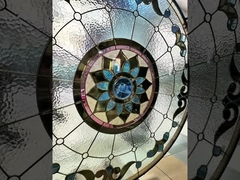 teste padrão feito sob encomenda de Art Window Panels Decorative Glass do vitral arquitetónico da igreja de 8mm