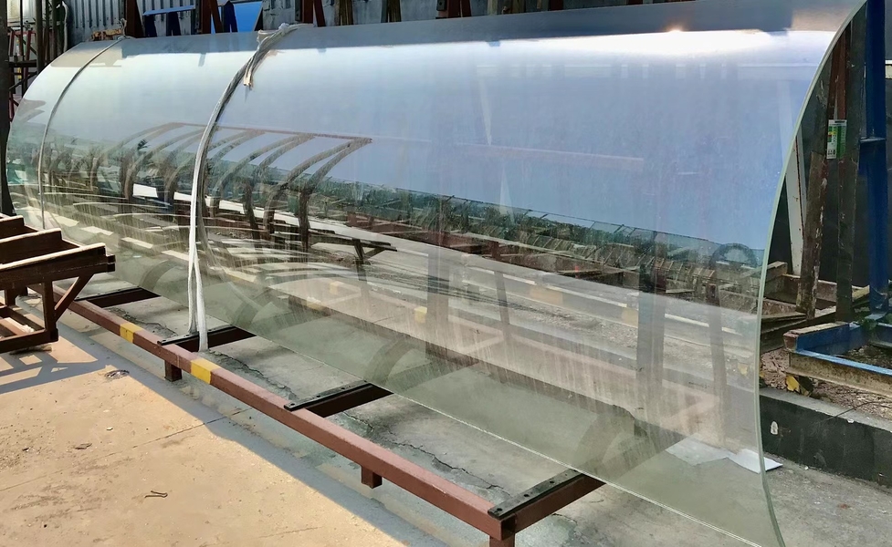 foshan nanhai ruixin glass co., ltd linha de produção do fabricante